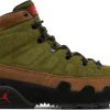 Sole Supremacy Air Jordan 9 Retro Boot NRG "MILITARY BROWN/LEGION GREEN" -Nike shop 446466 01 jpg