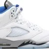 Sole Supremacy Air Jordan 5 Retro GS "WHITE STEALTH" -Nike shop 745096 01 jpg
