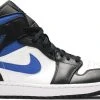 Sole Supremacy Air Jordan 1 Mid "WHITE BLACK RACER BLUE" -Nike shop 772953 01 jpg