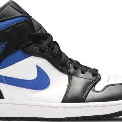 Sole Supremacy Air Jordan 1 Mid "WHITE BLACK RACER BLUE"