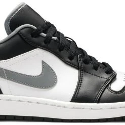 Sole Supremacy Air Jordan 1 Low "BLACK WHITE GREY"