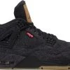 Sole Supremacy Air Jordan 4 Retro Levis NRG "BLACK/BLANK TAG" -Nike shop 8 scaled