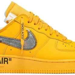 Sole Supremacy Nike OFF-WHITE X Air Force 1 "UNIVERSITY GOLD"