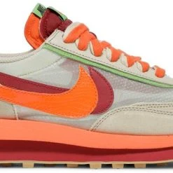 Sole Supremacy Nike LD Waffle "SACAI/CLOT/NET ORANGE BLAZE"